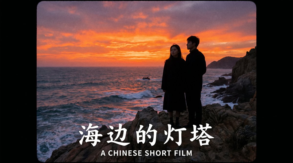 捷克街头获奖短片视频《海边的灯塔》